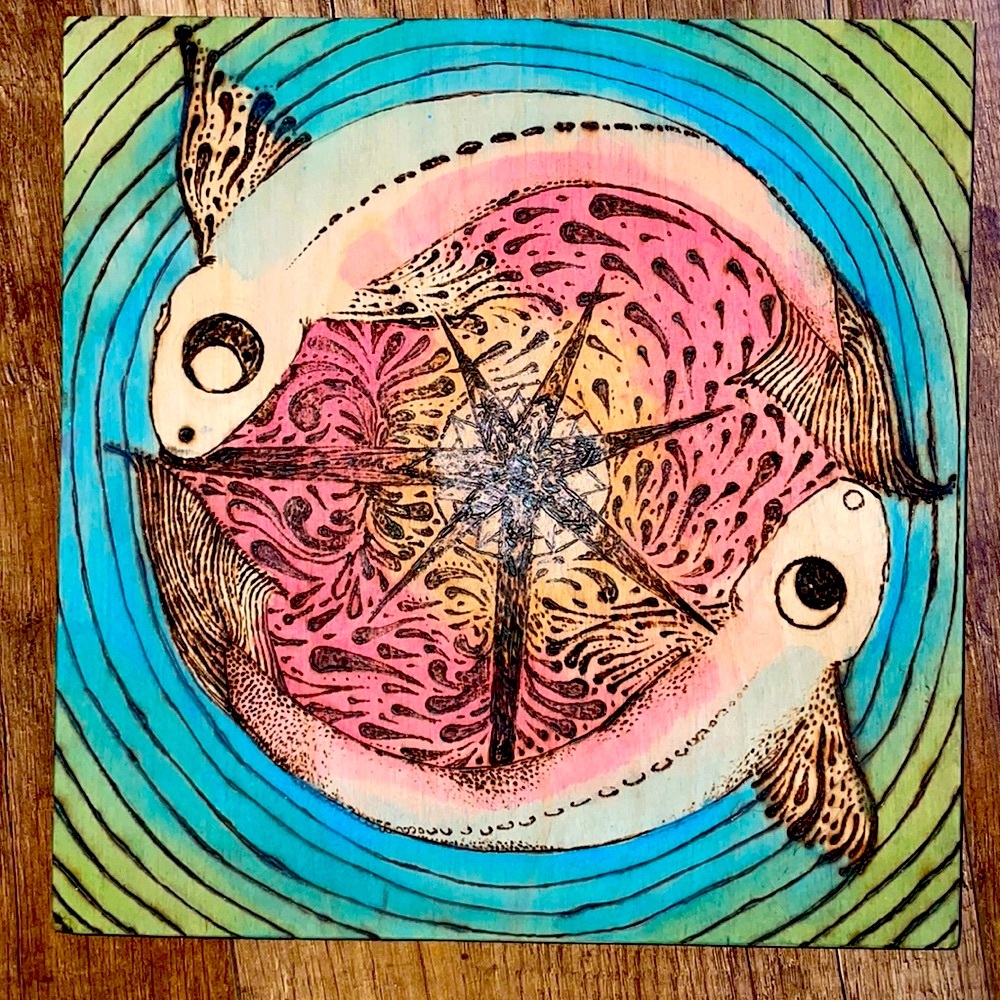 Pyrography- Art from Alpine Sierra Artist